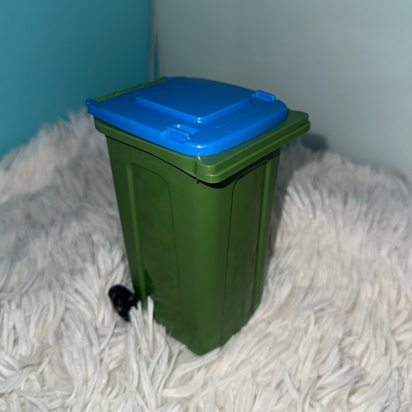 NEW: Sulo KSB Mini Bin - Nature Green w/ Blue Lid