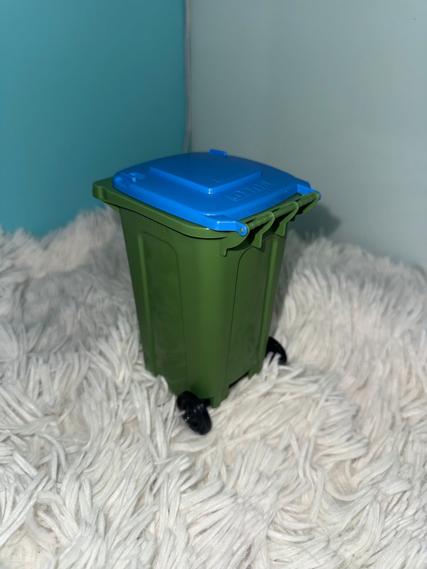 NEW: Sulo KSB Mini Bin - Nature Green w/ Blue Lid