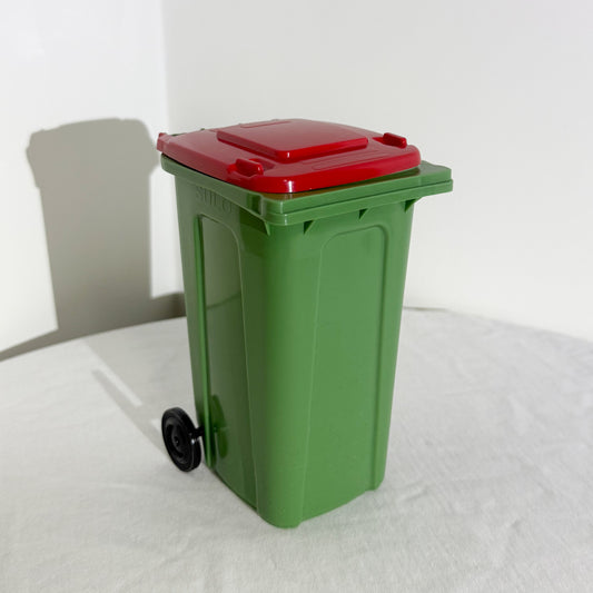 Sulo KSB Mini Bin - Nature Green w/ Red Lid