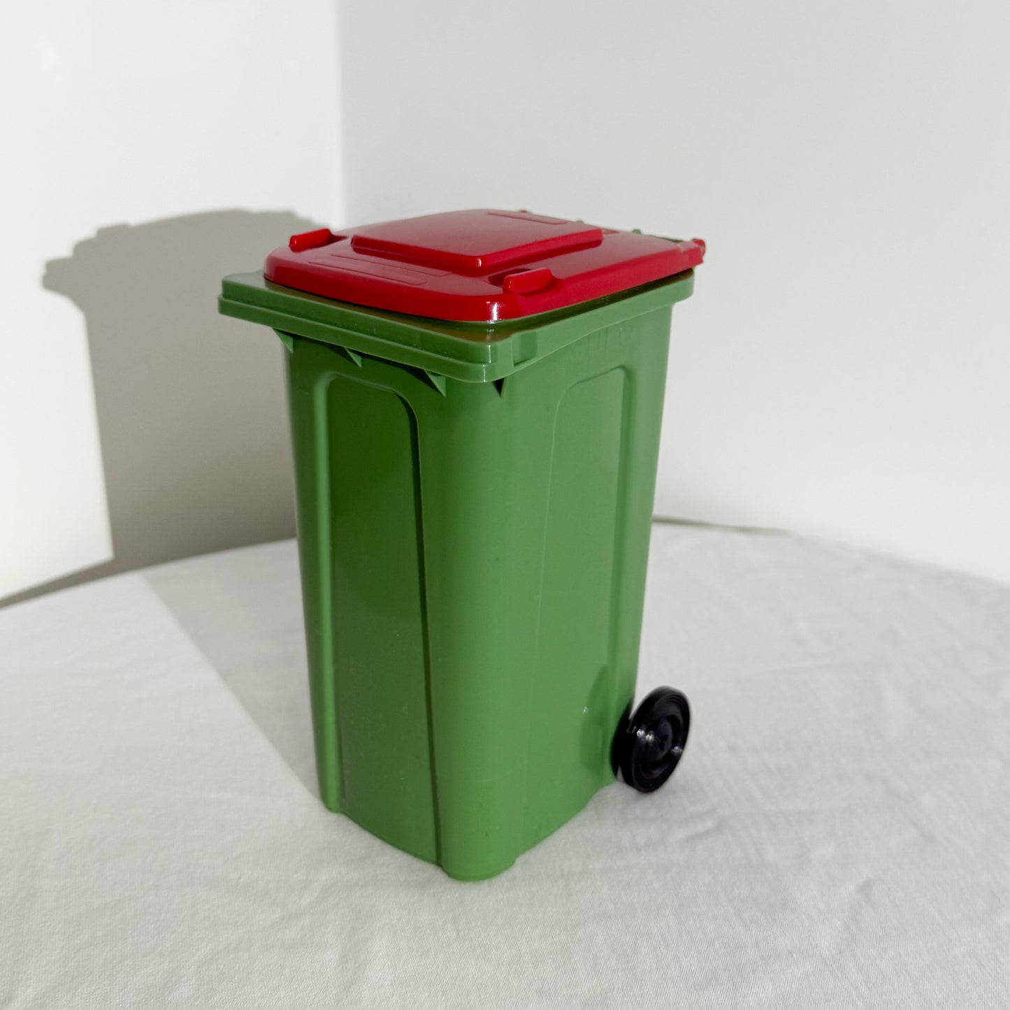 Sulo KSB Mini Bin - Nature Green w/ Red Lid