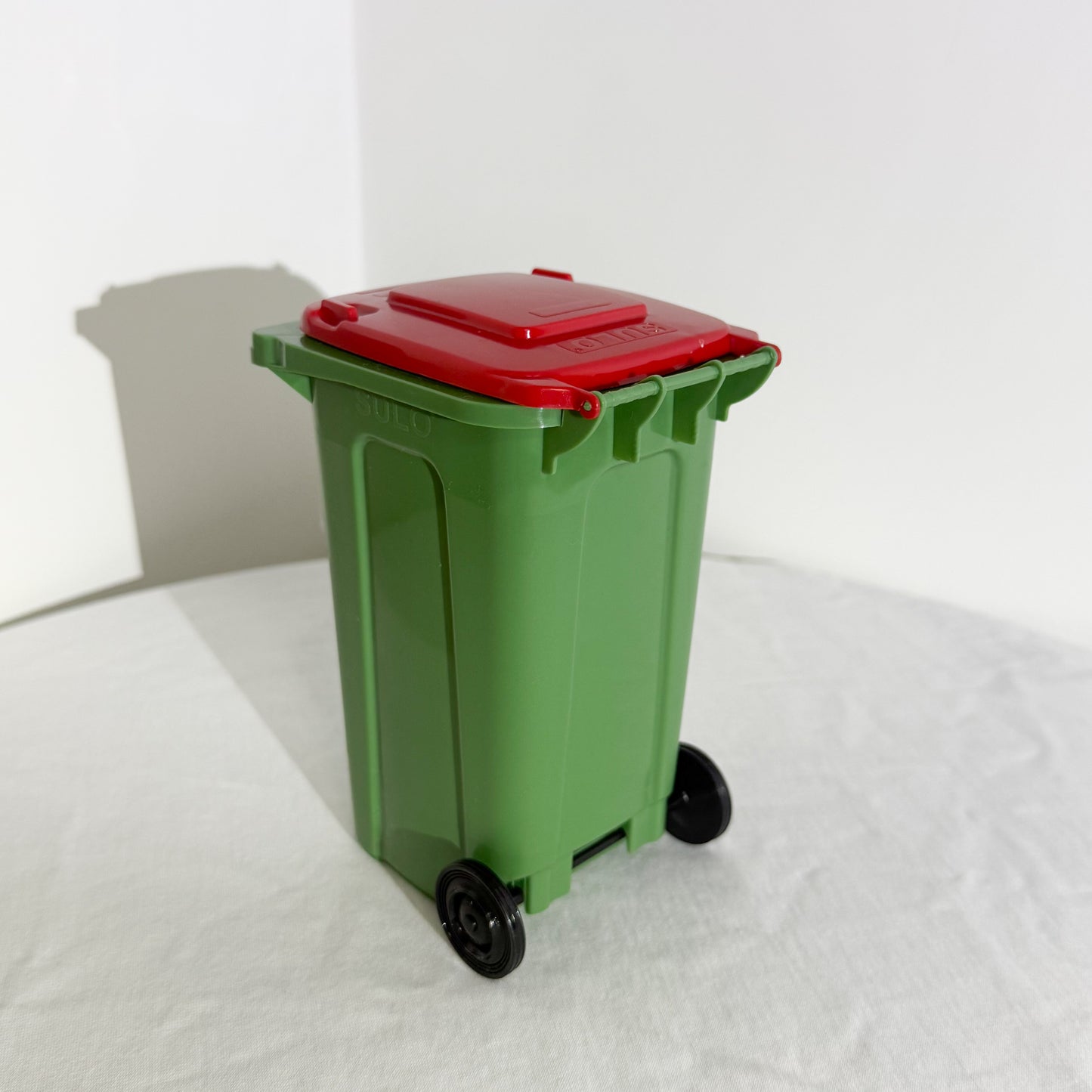 Sulo KSB Mini Bin - Nature Green w/ Red Lid