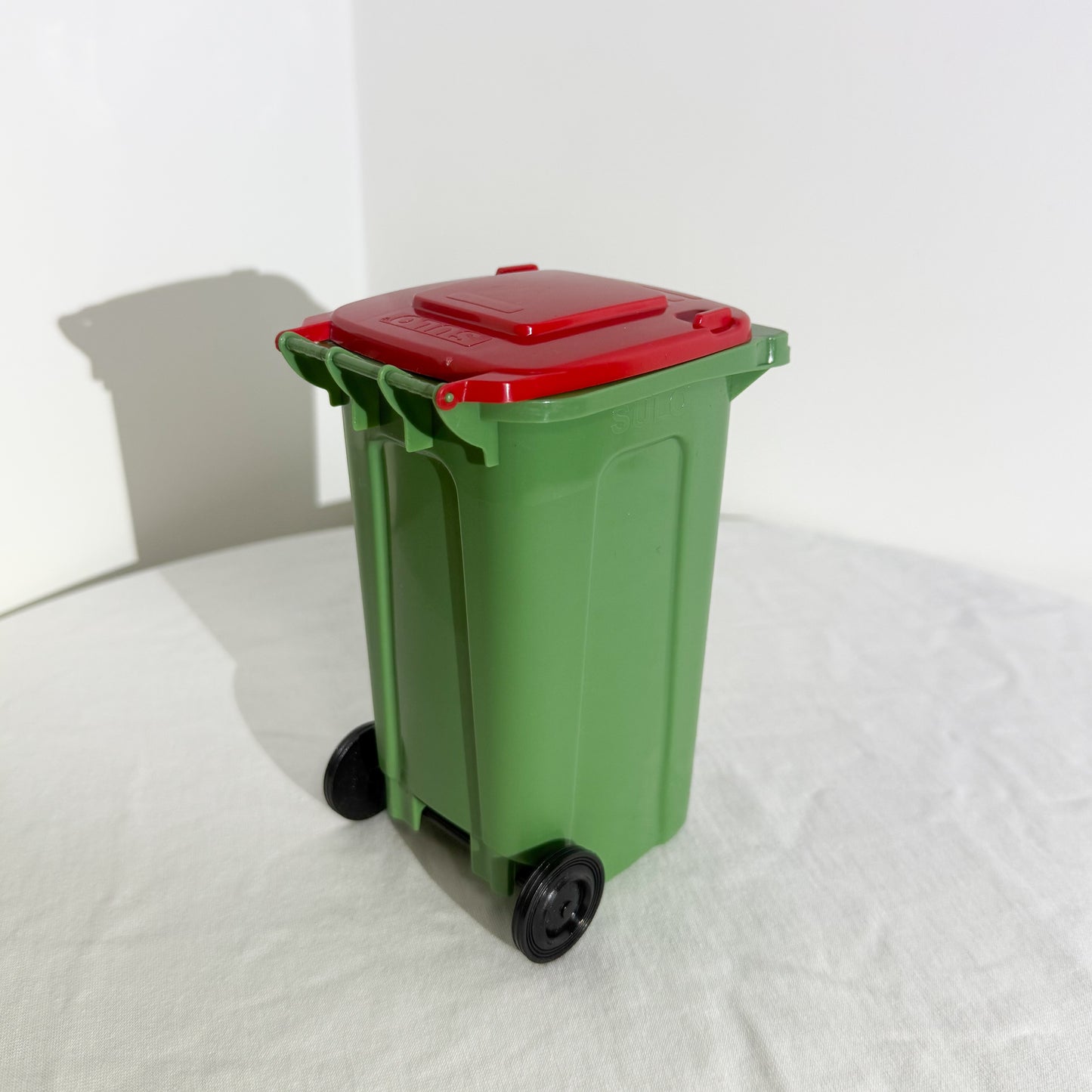 Sulo KSB Mini Bin - Nature Green w/ Red Lid