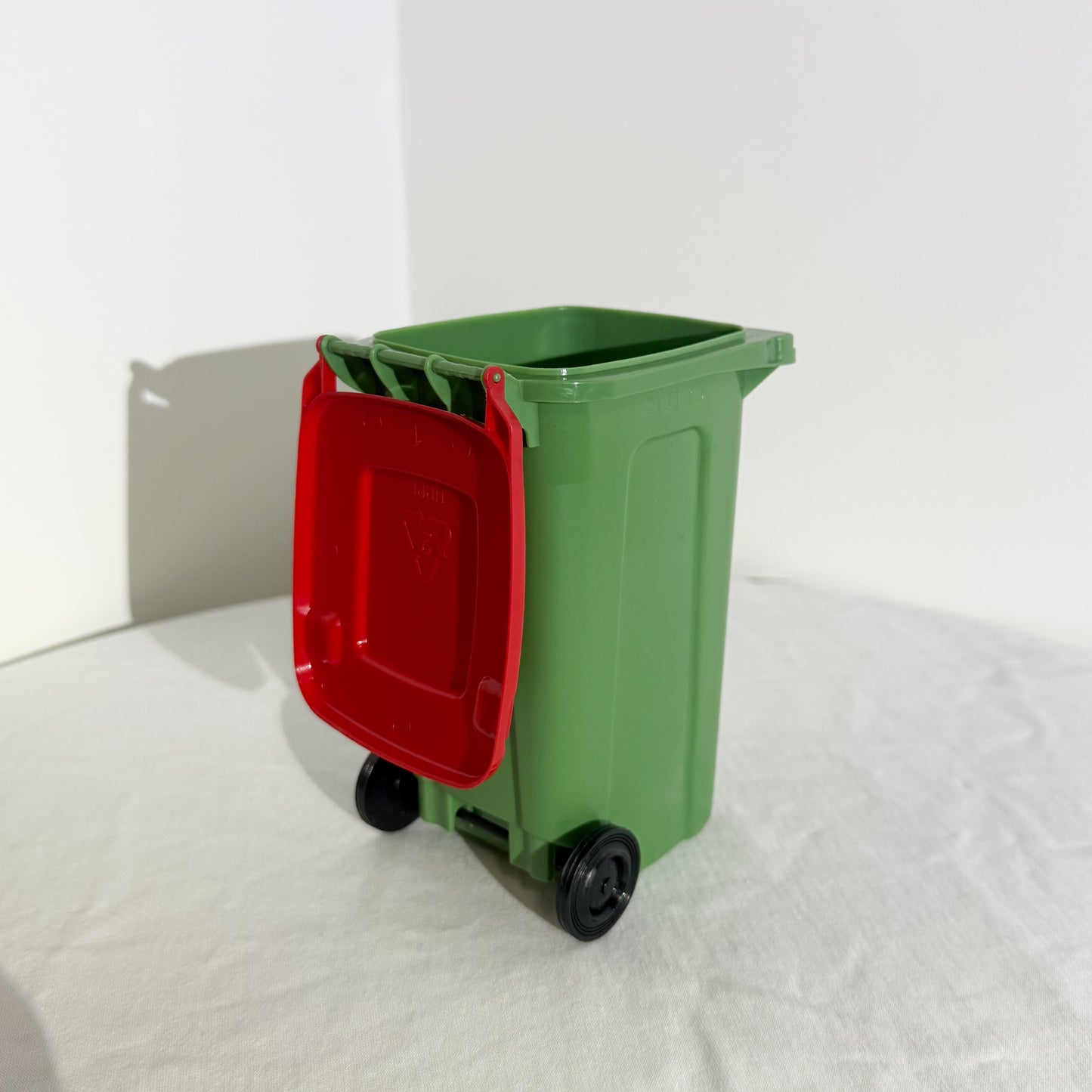 Sulo KSB Mini Bin - Nature Green w/ Red Lid