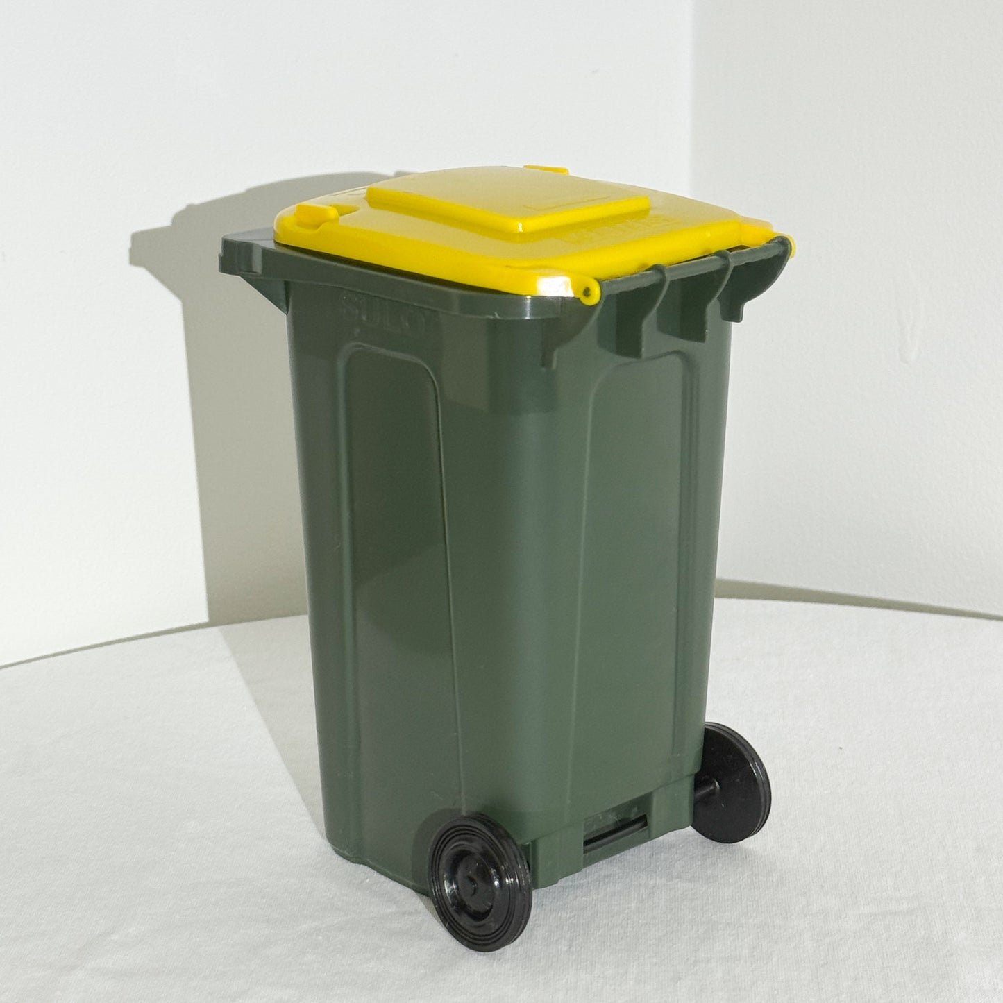 Sulo KSB Mini Bin - Dark Green w/ Yellow Lid