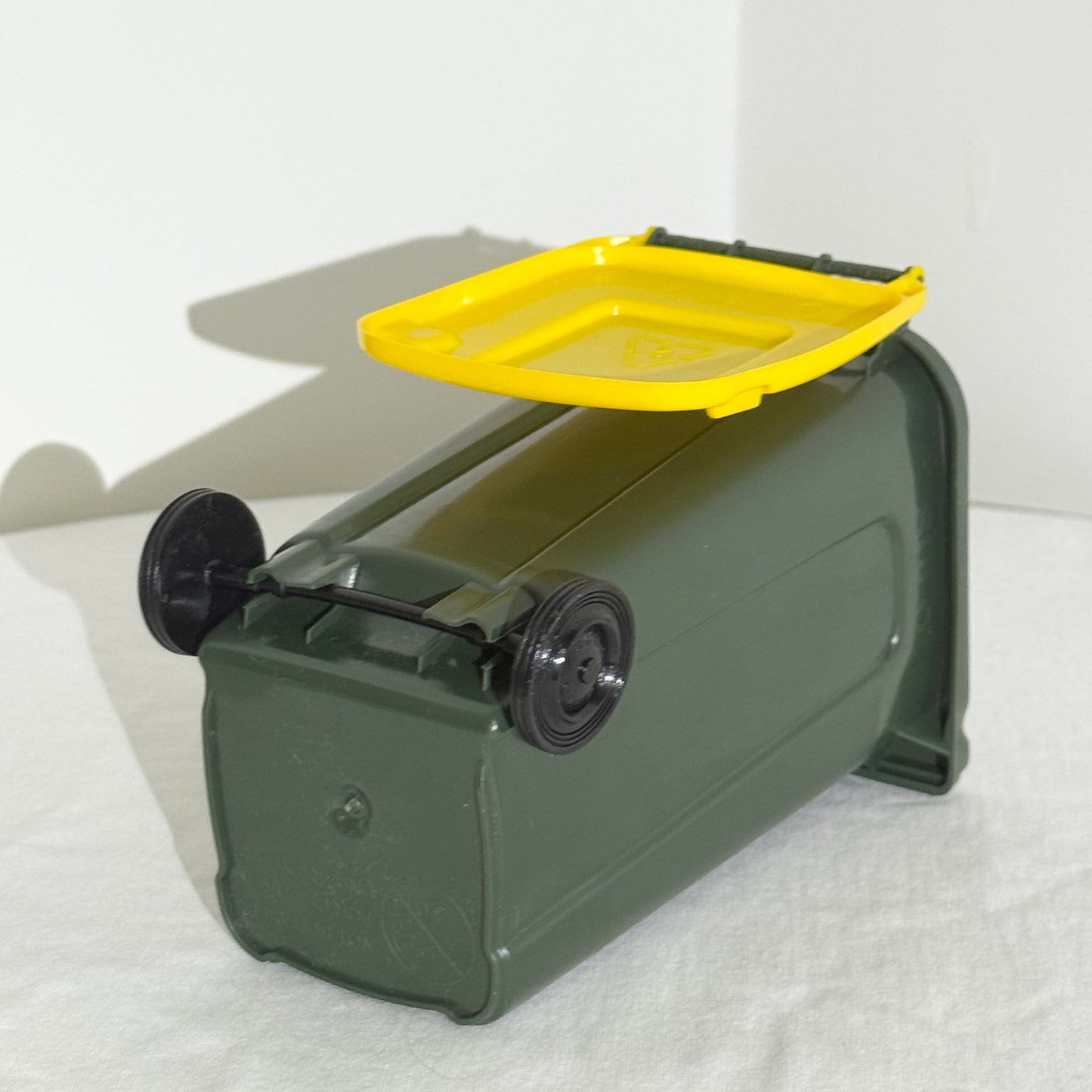 Sulo KSB Mini Bin - Dark Green w/ Yellow Lid