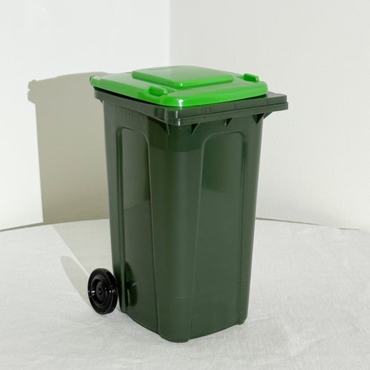 Sulo KSB Mini Bin - Dark Green w/ Lime Lid