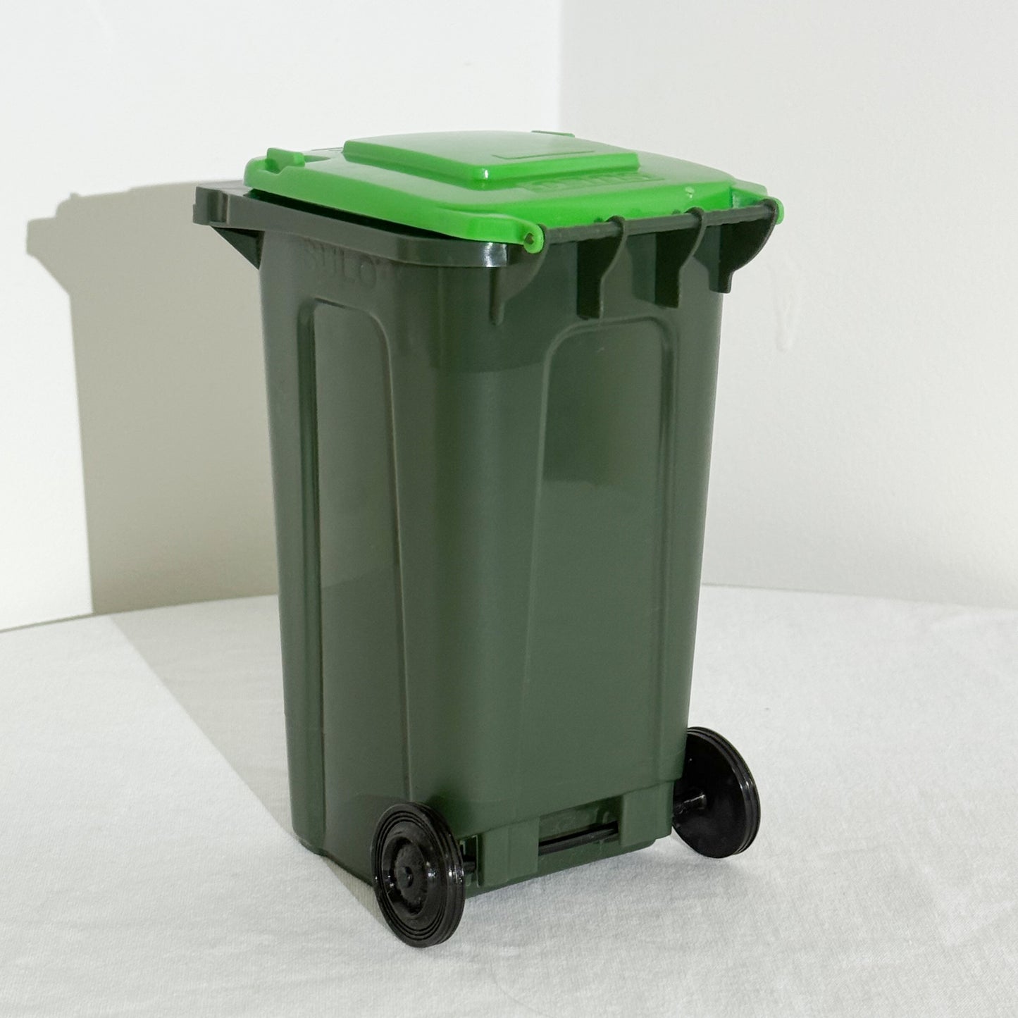 Sulo KSB Mini Bin - Dark Green w/ Lime Lid