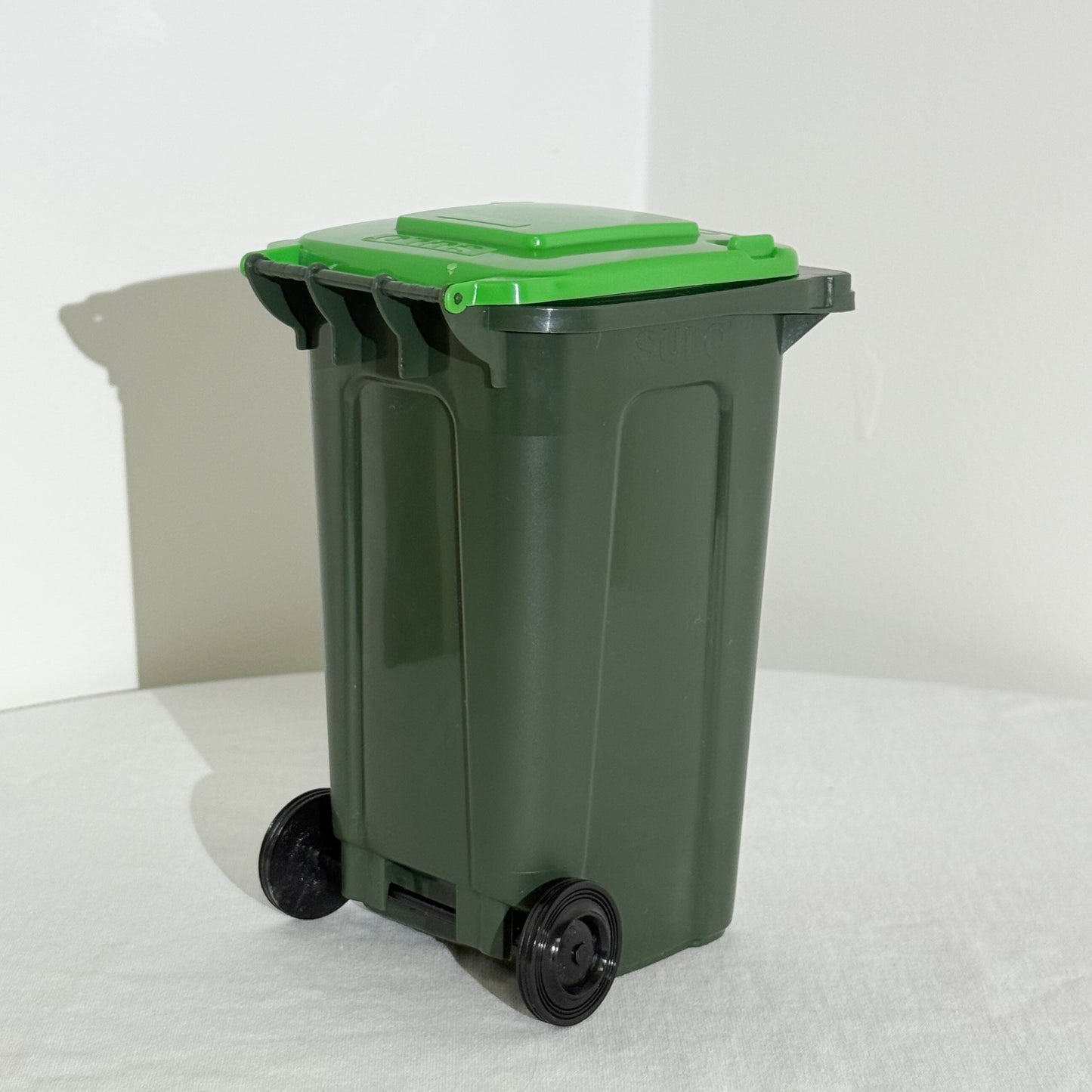 Sulo KSB Mini Bin - Dark Green w/ Lime Lid